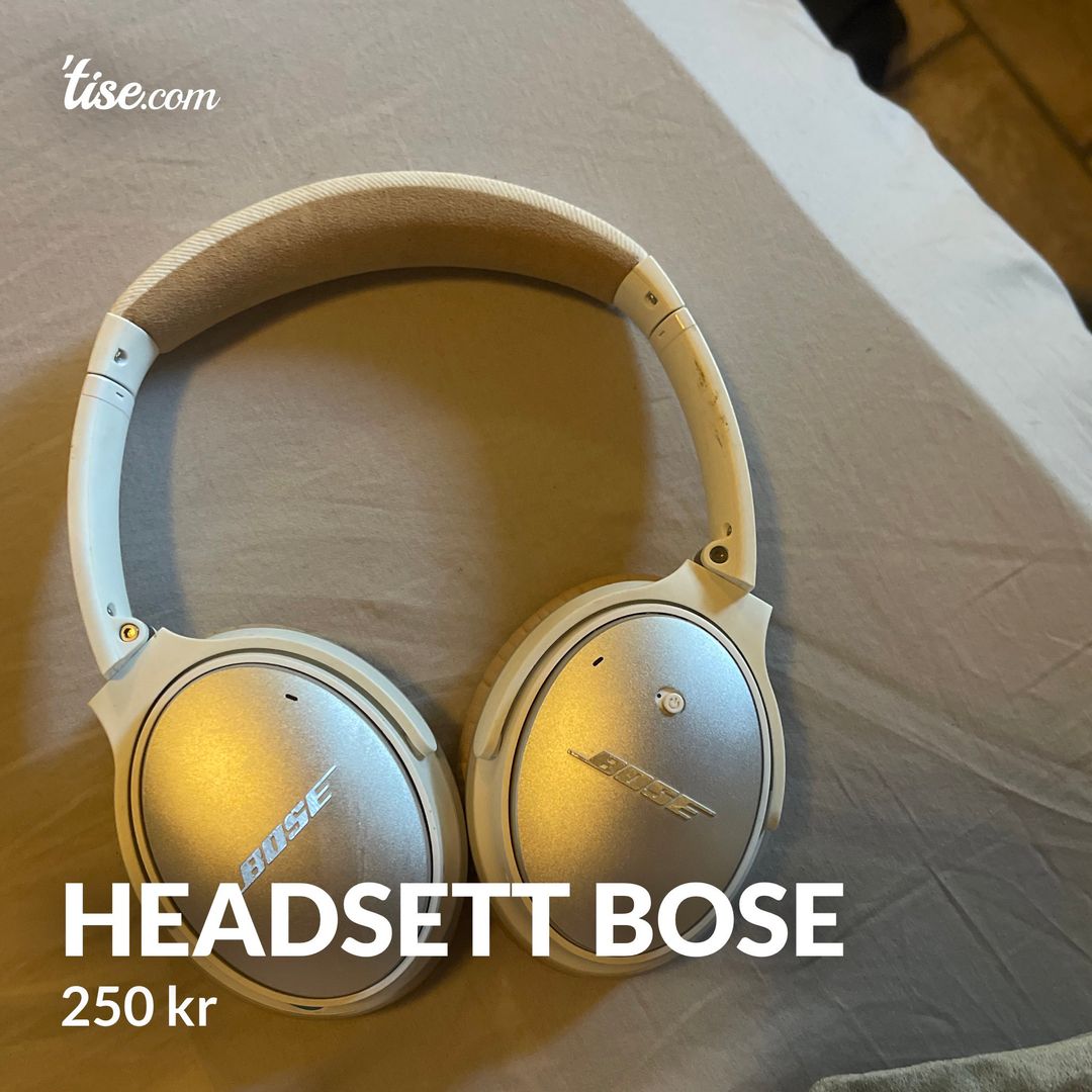 Headsett bose