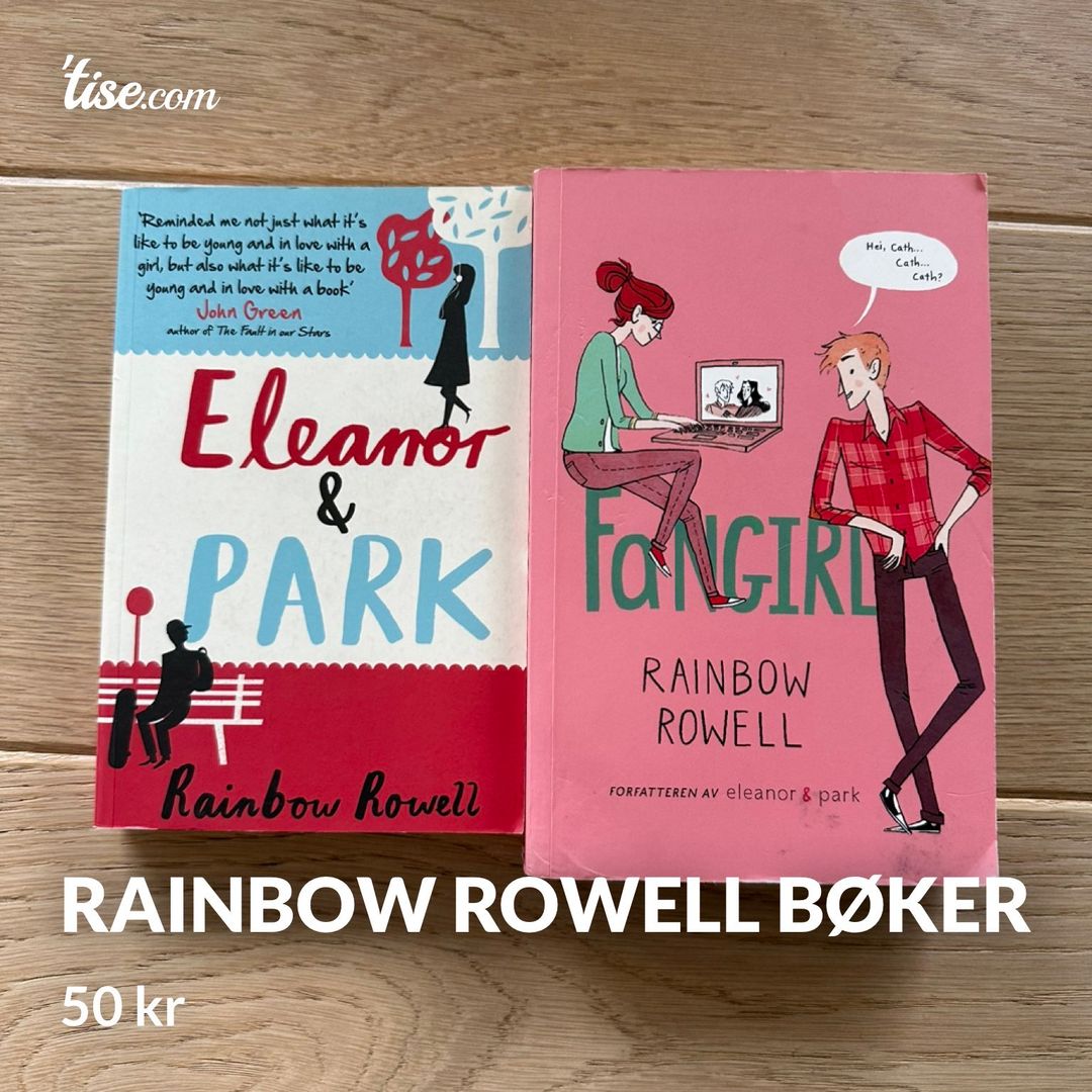 Rainbow Rowell bøker