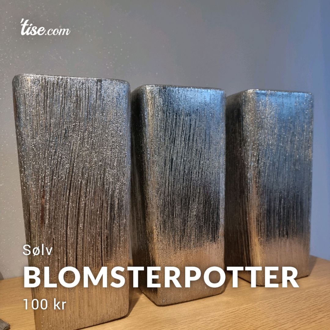 Blomsterpotter