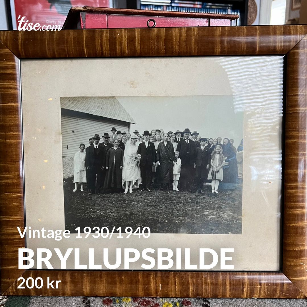 Bryllupsbilde