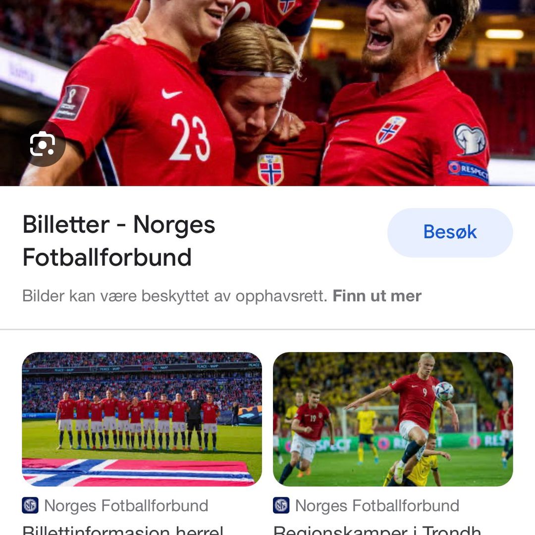 Norge spania ønskes