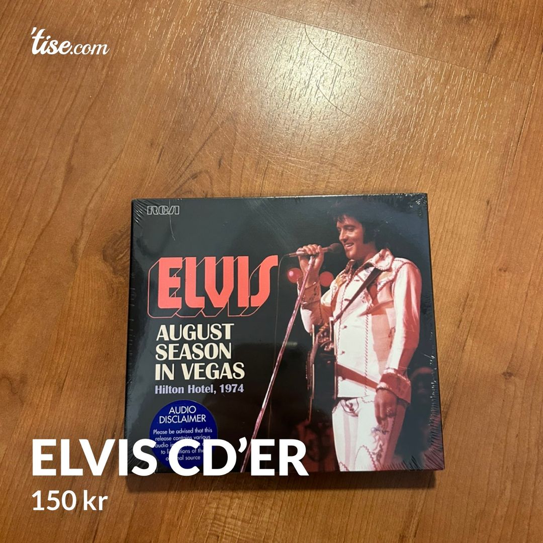 Elvis cd’er