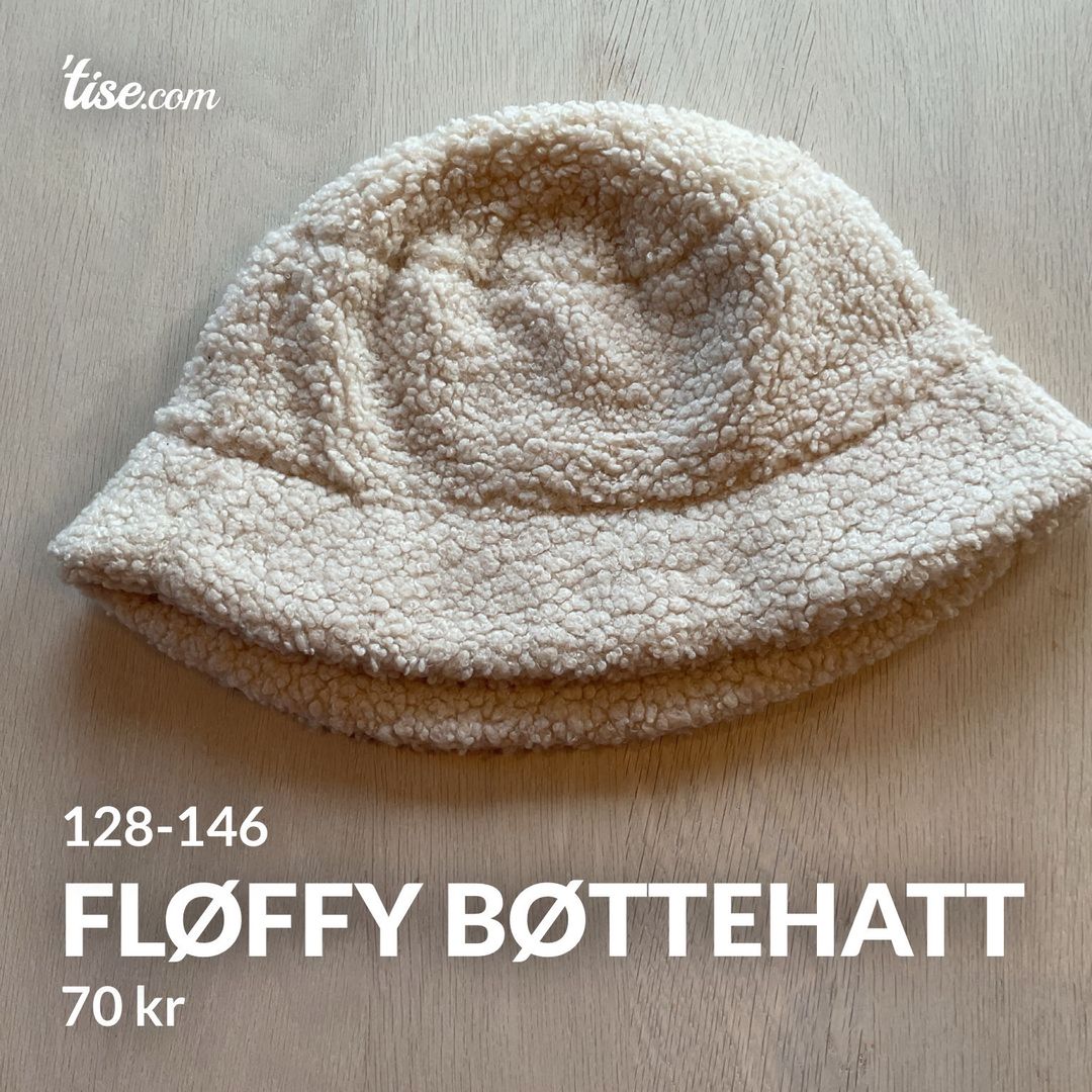 Fløffy bøttehatt