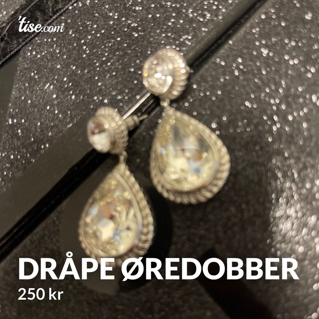 Dråpe øredobber