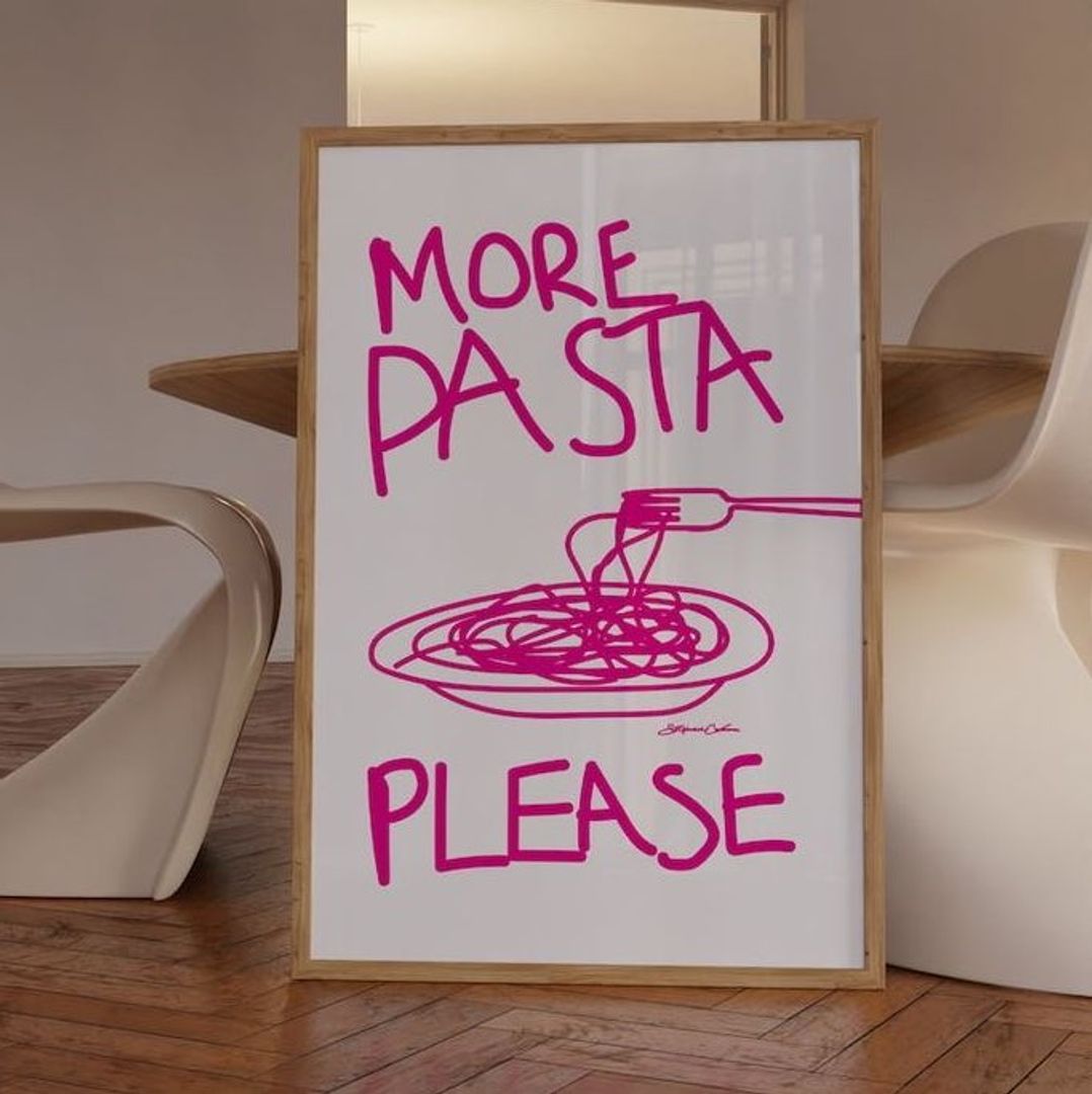 Pasta posters