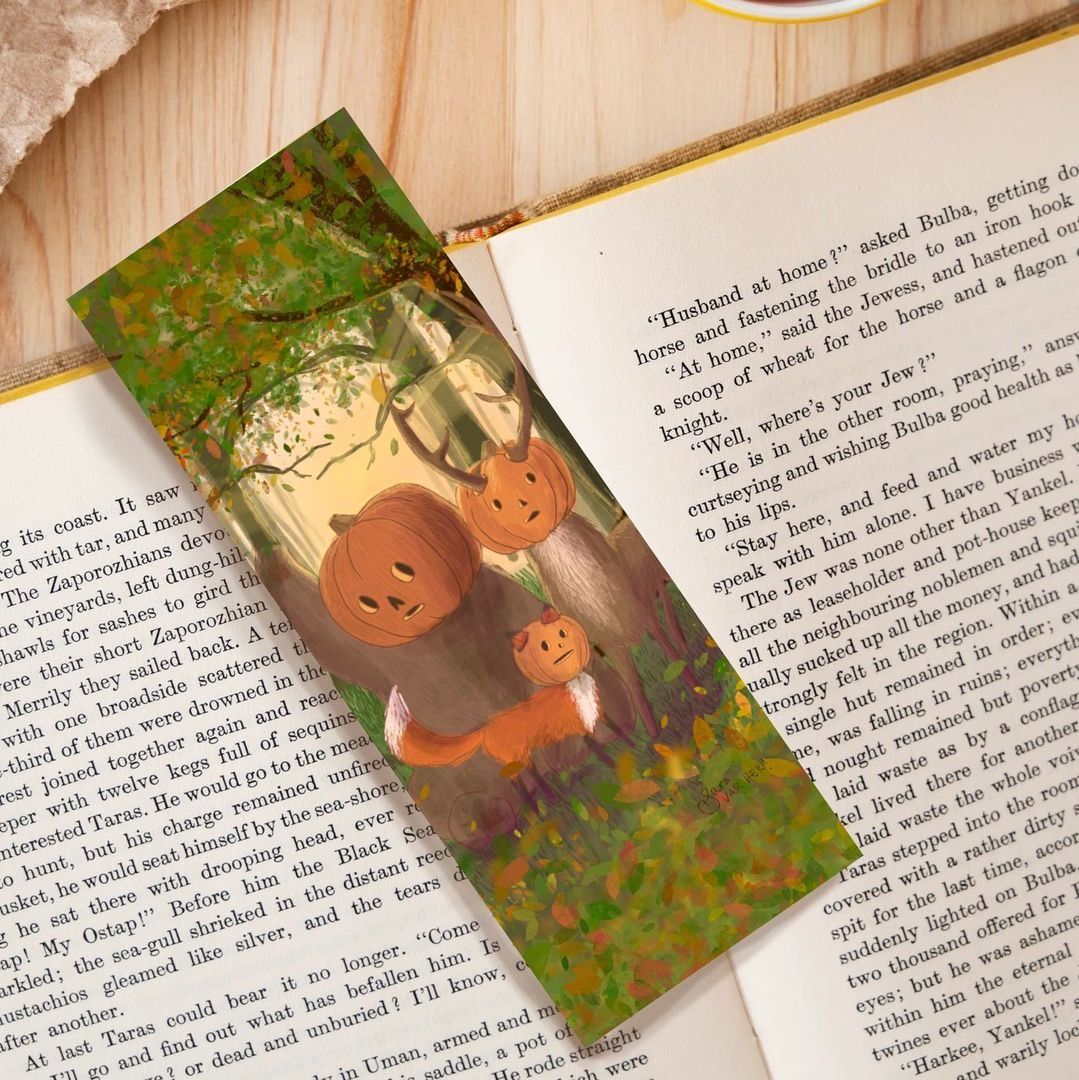 Pumkin bookmark