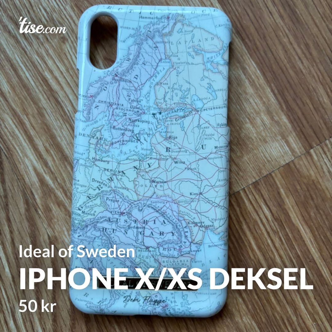 Iphone X/XS deksel