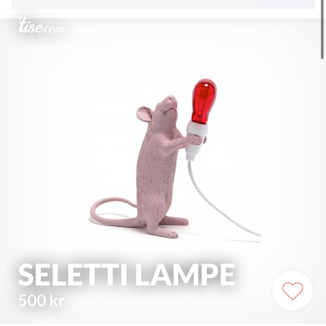 Seletti lampe