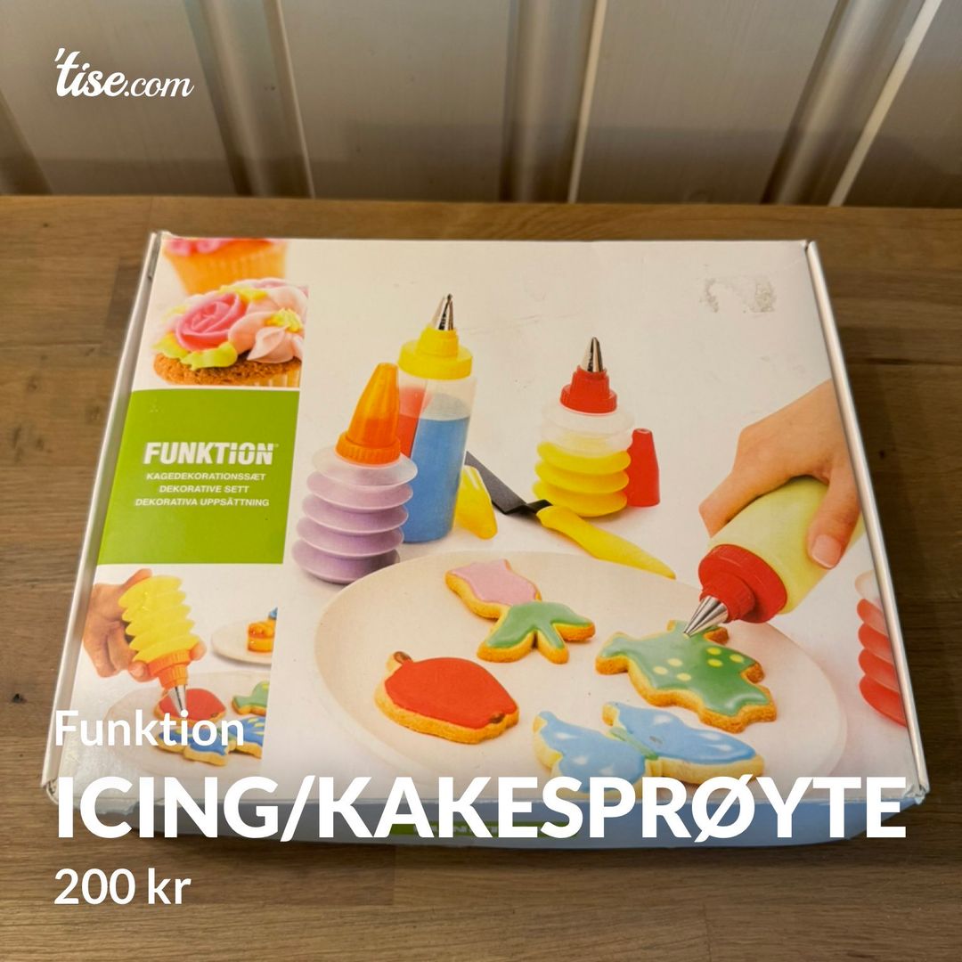 Icing/kakesprøyte