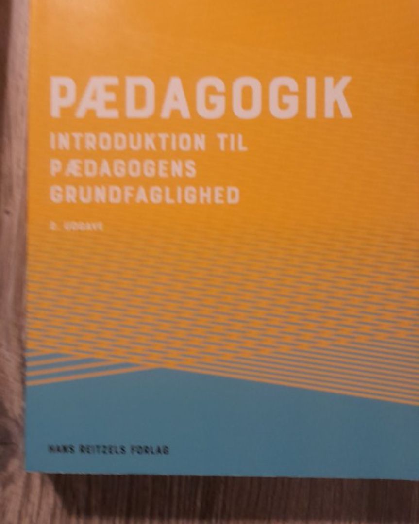 Pædagog studie bøger