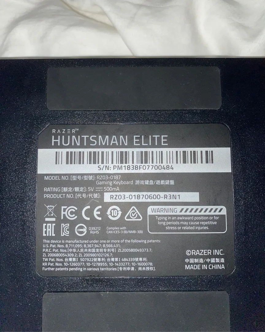 Razer huntsman elite