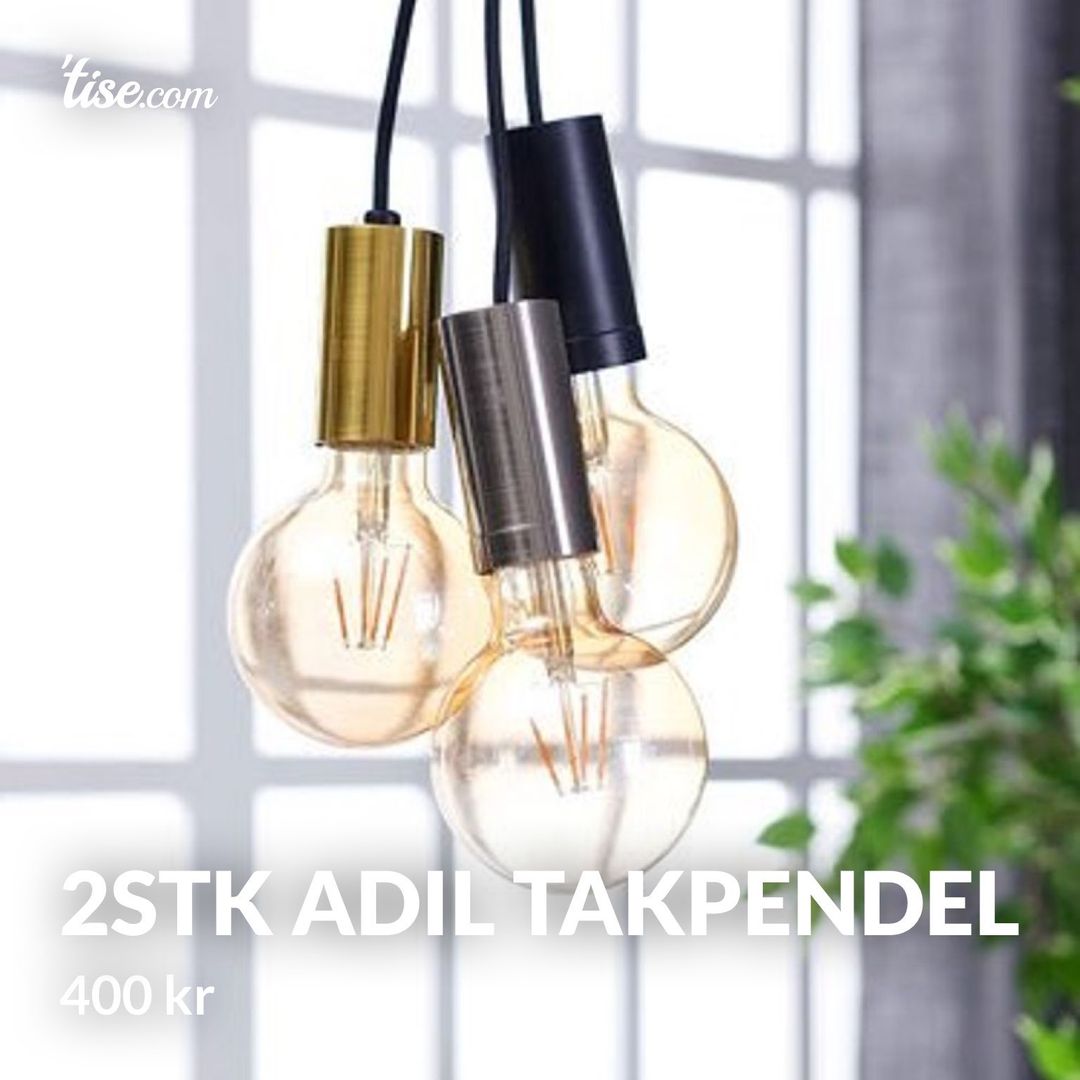 2stk Adil takpendel