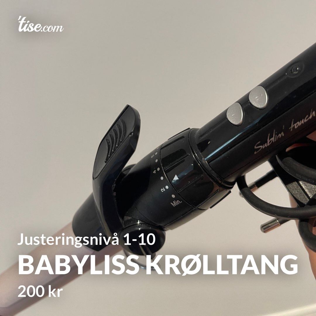 Babyliss krølltang