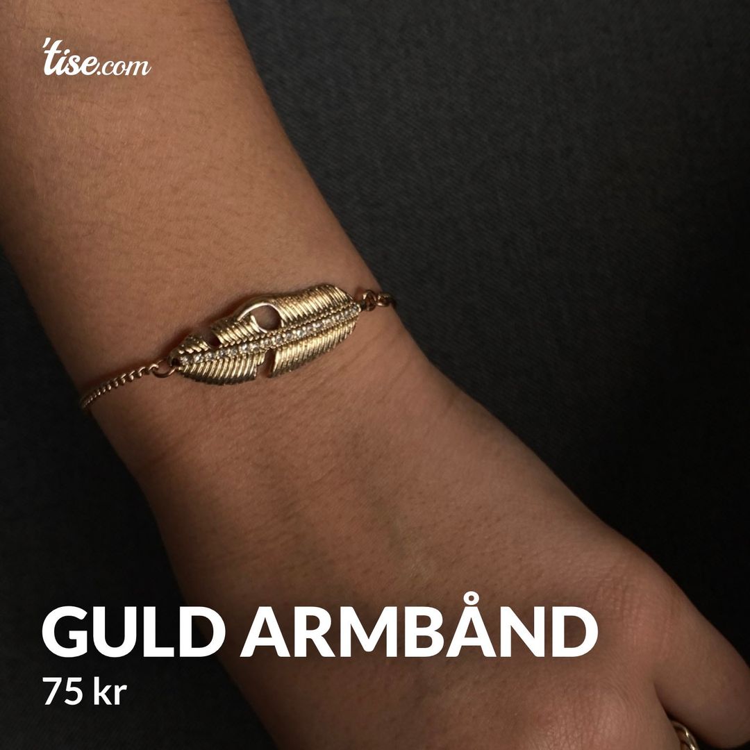 Guld armbånd