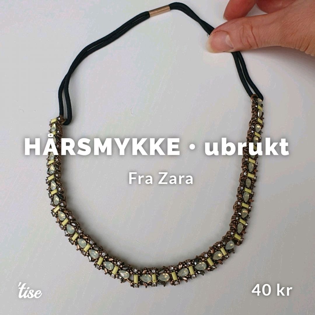 HÅRSMYKKE • ubrukt