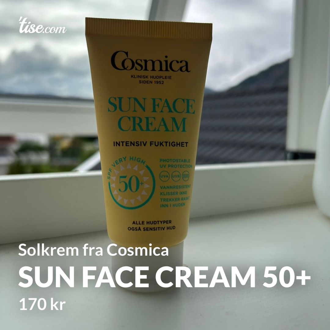 SUN FACE CREAM 50+