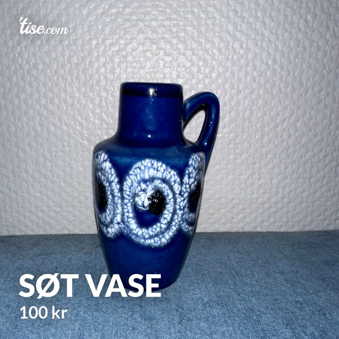 Søt vase