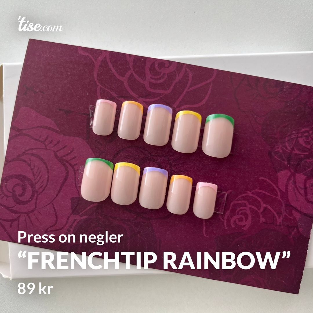 “Frenchtip rainbow”