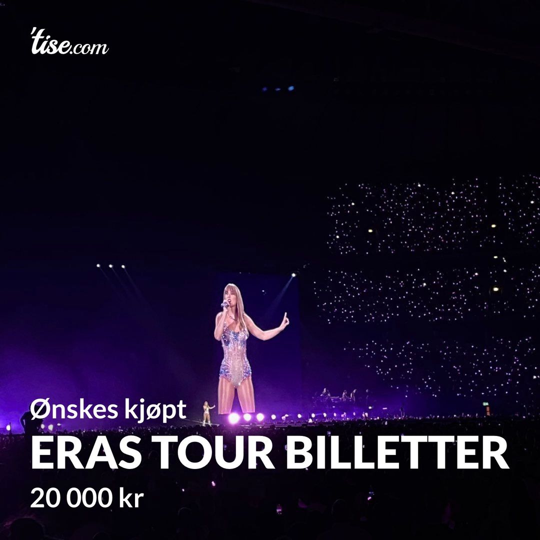 Eras tour billetter