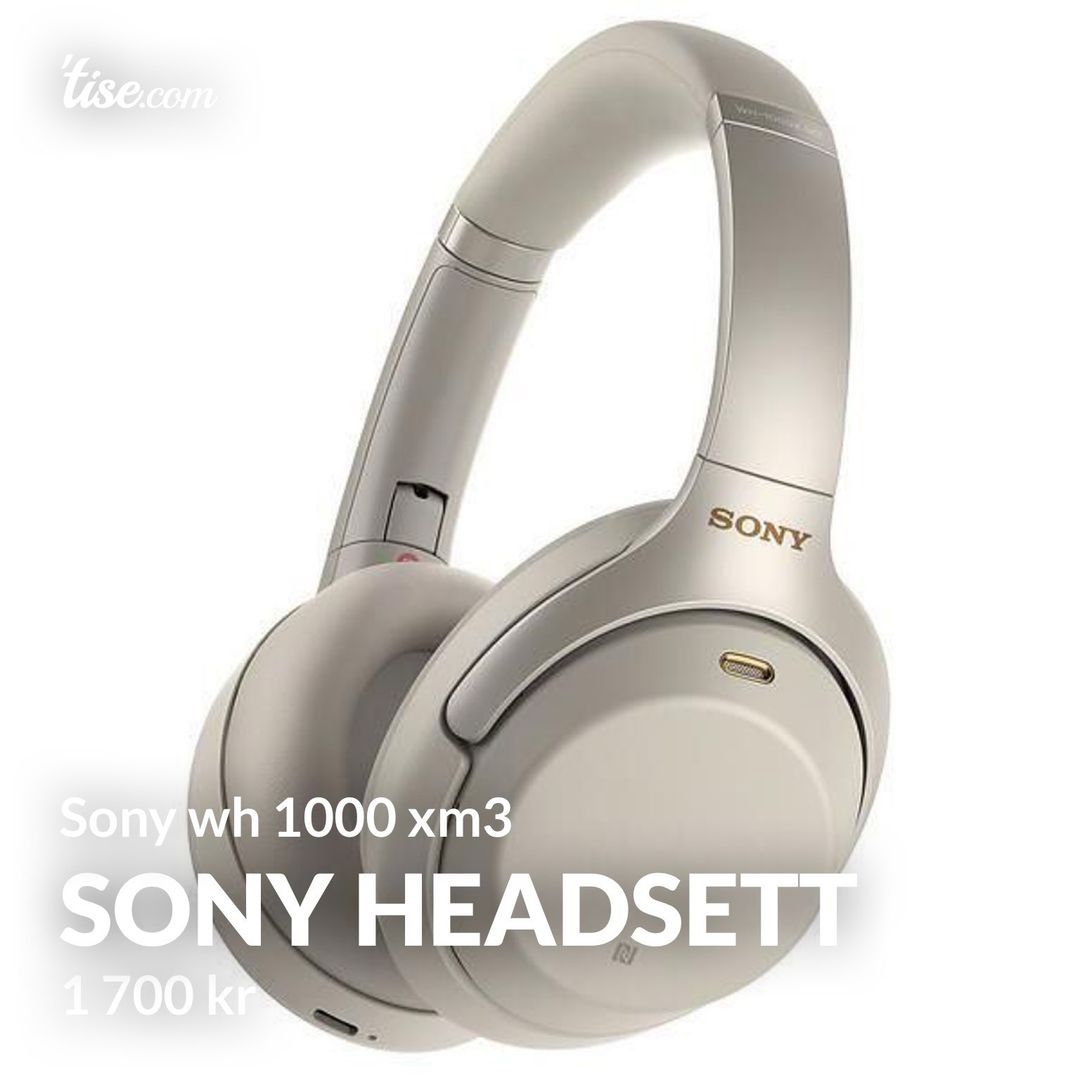 Sony Headsett