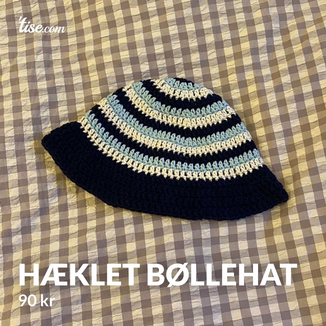 Hæklet bøllehat