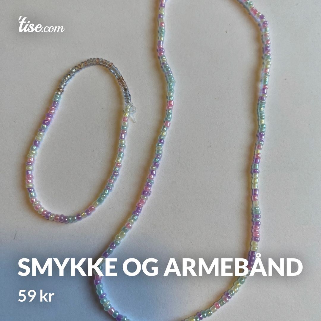 Smykke og armebånd