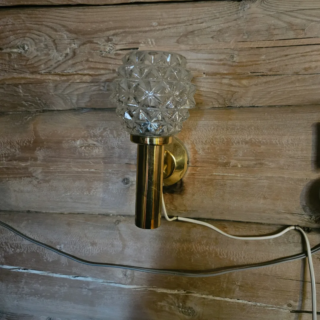 Vintage Vegglampe