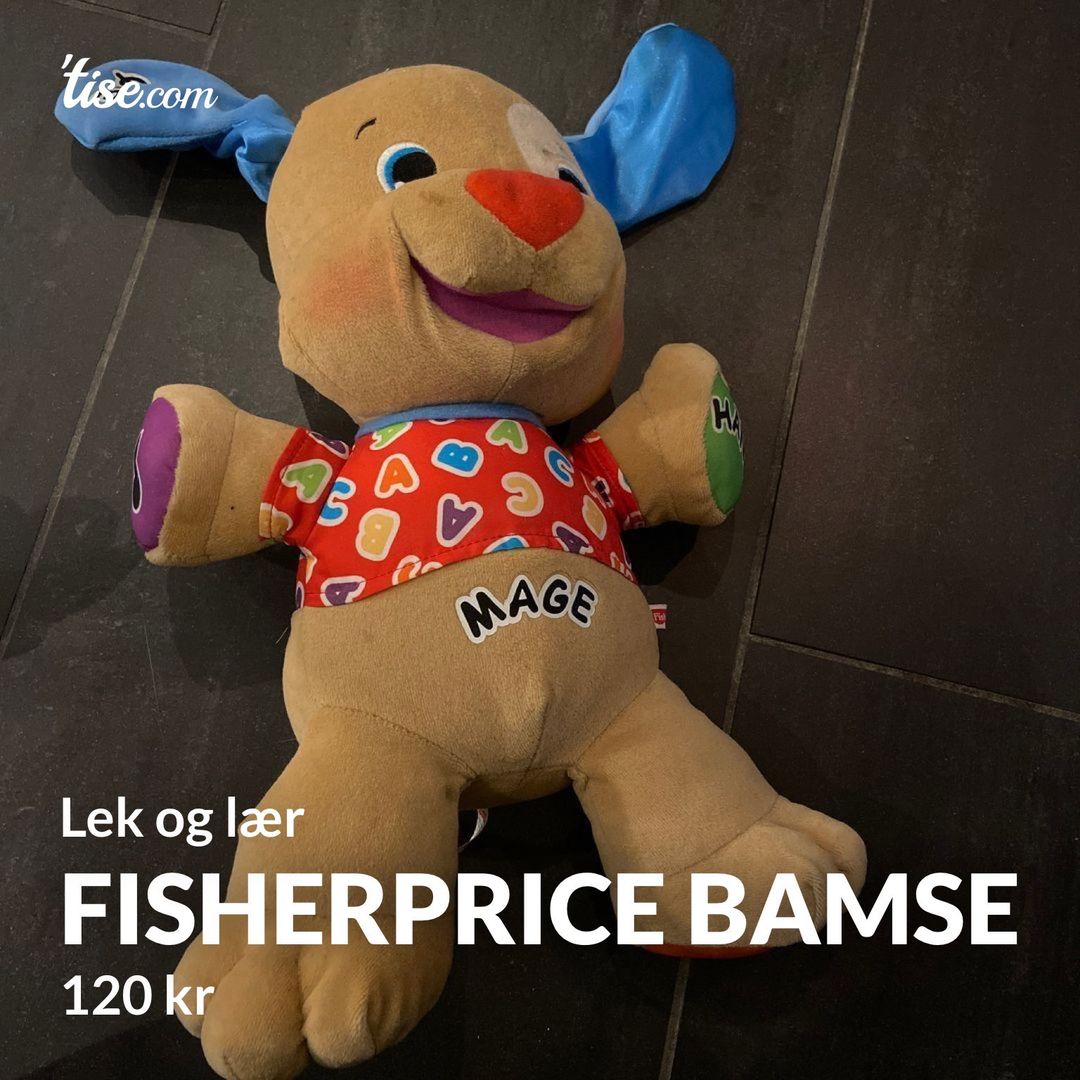 Fisherprice bamse