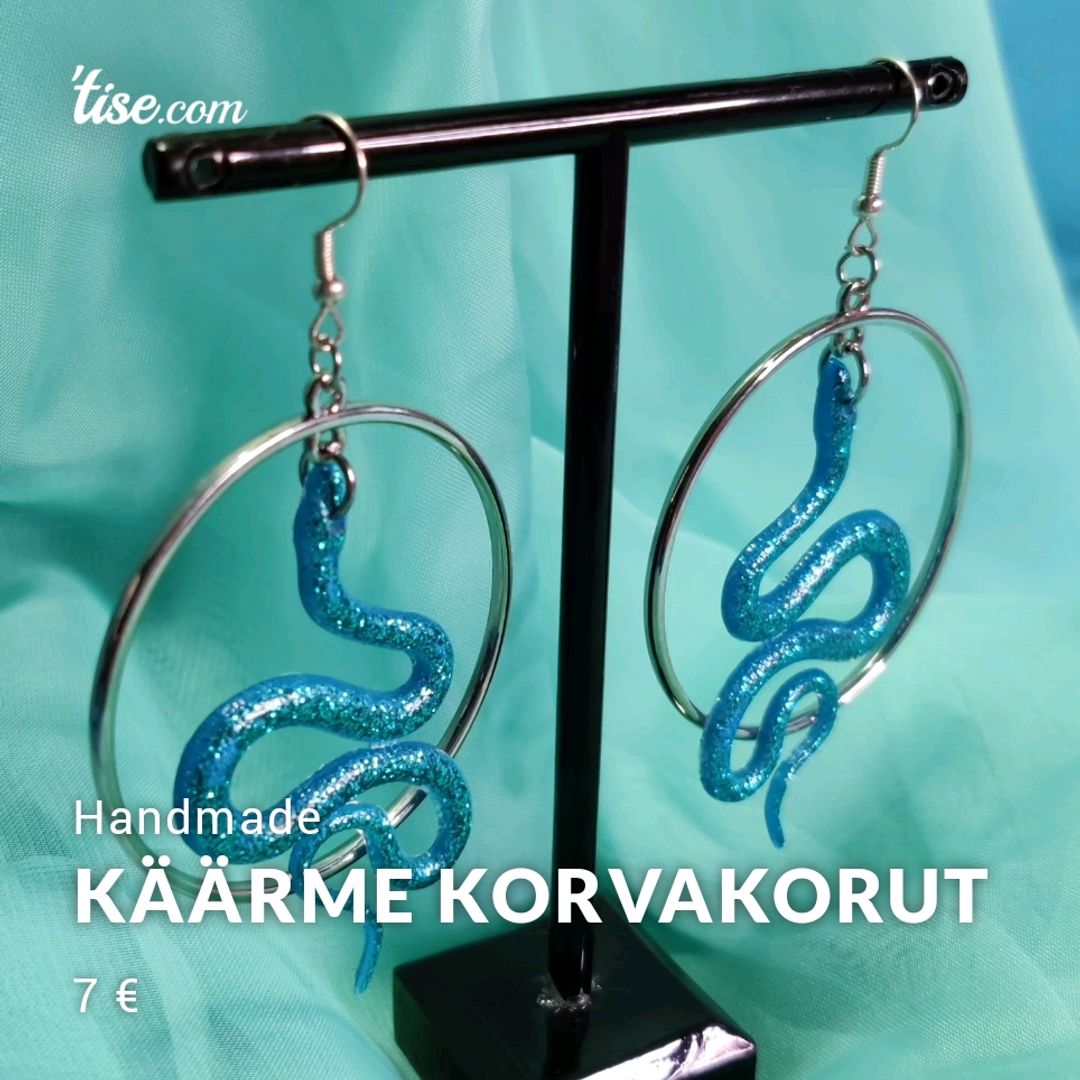 Käärme Korvakorut