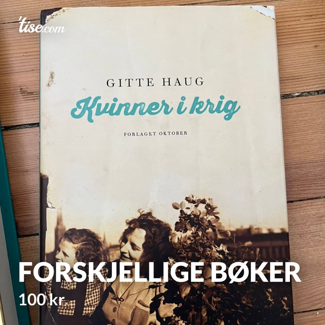 Forskjellige bøker