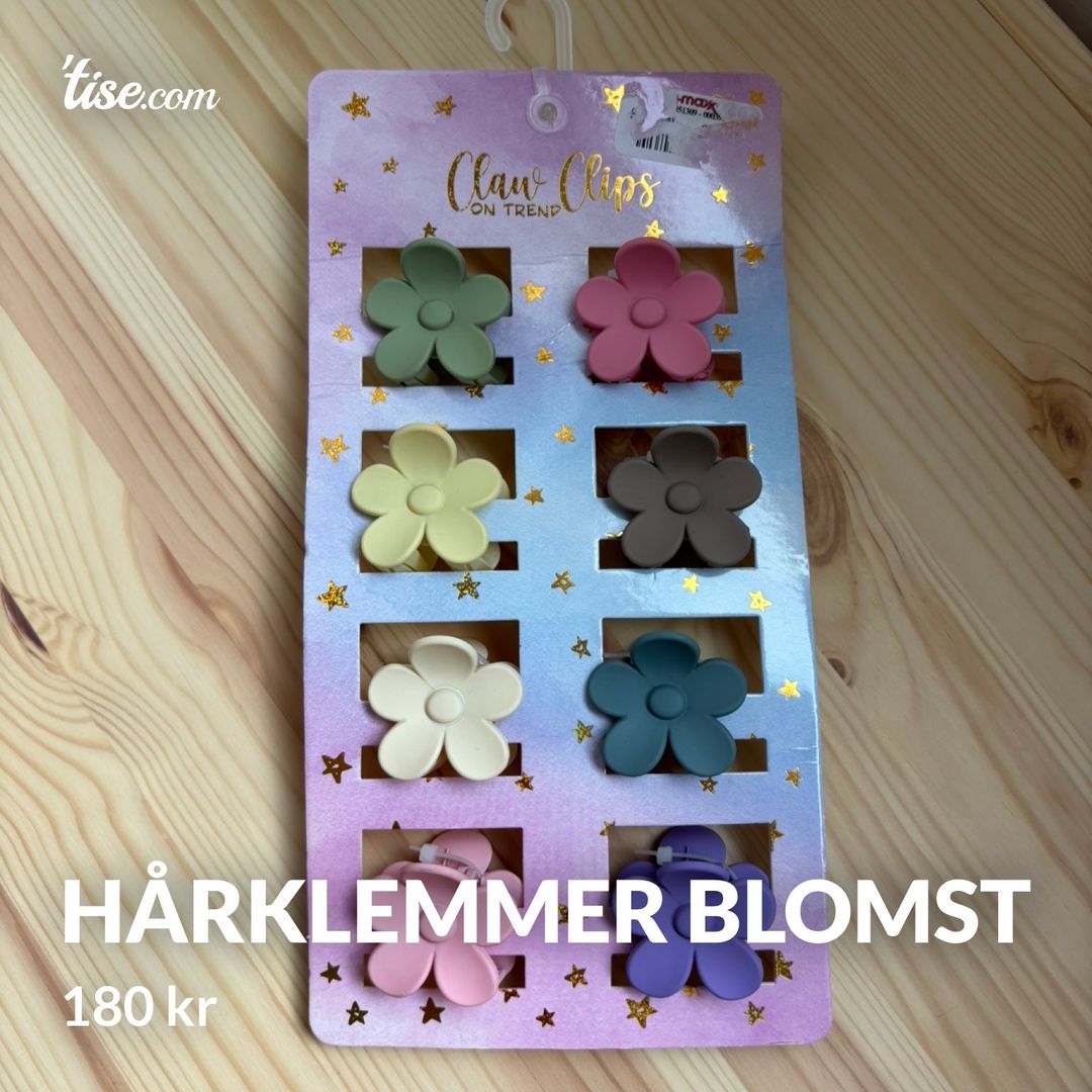 Hårklemmer blomst