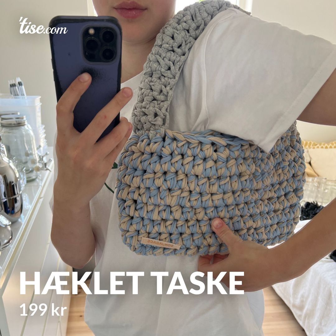 Hæklet taske