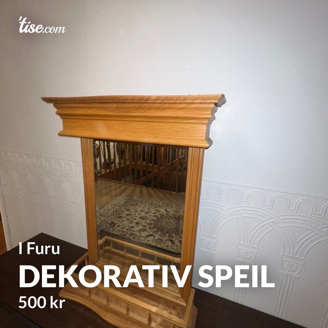 Dekorativ speil