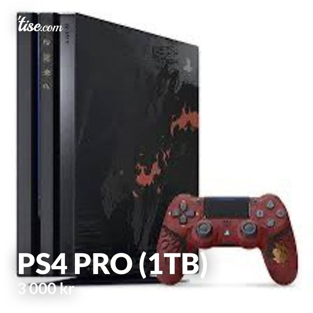 PS4 PRO (1TB)