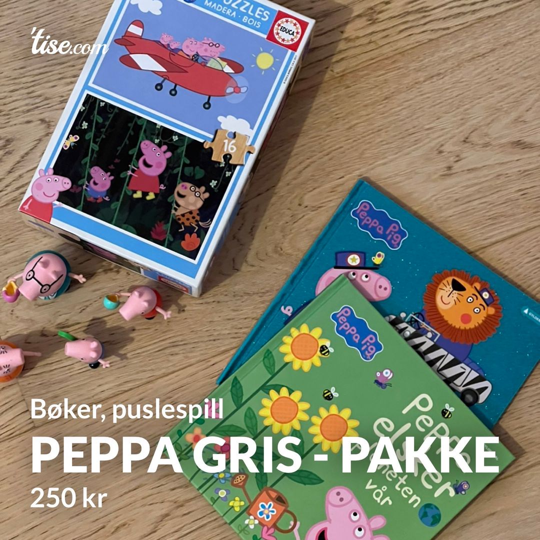 Peppa gris - pakke