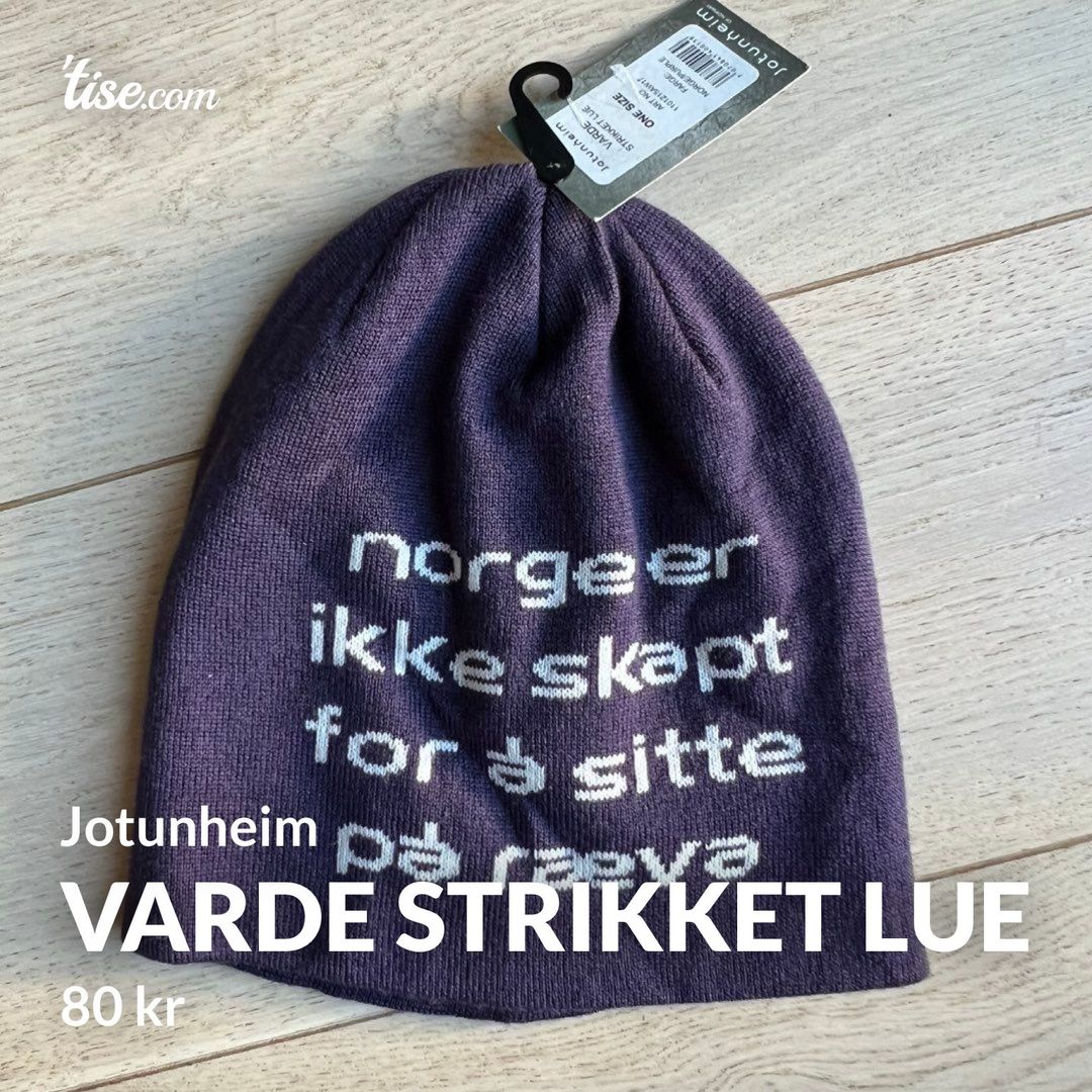 Varde Strikket Lue