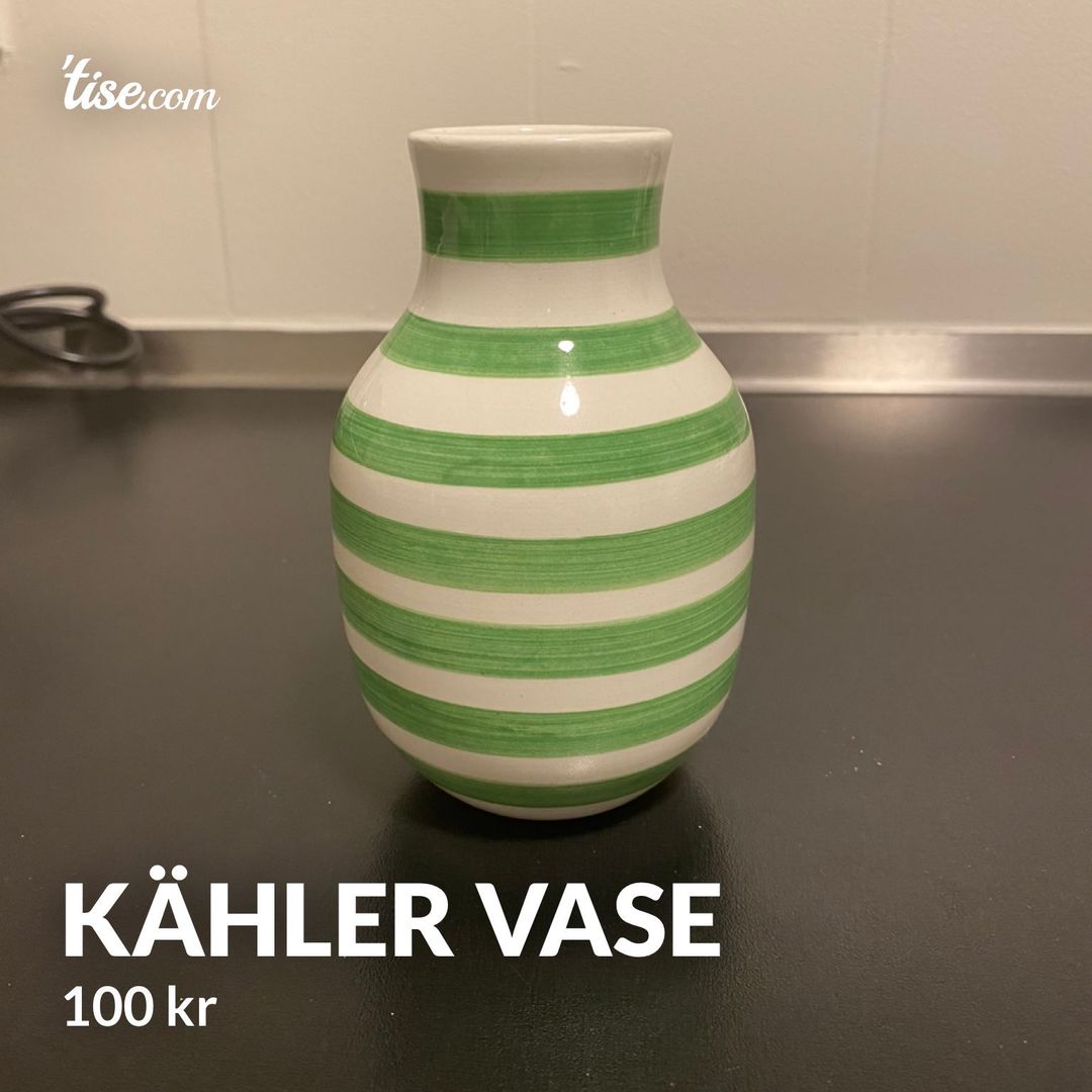 Kähler vase