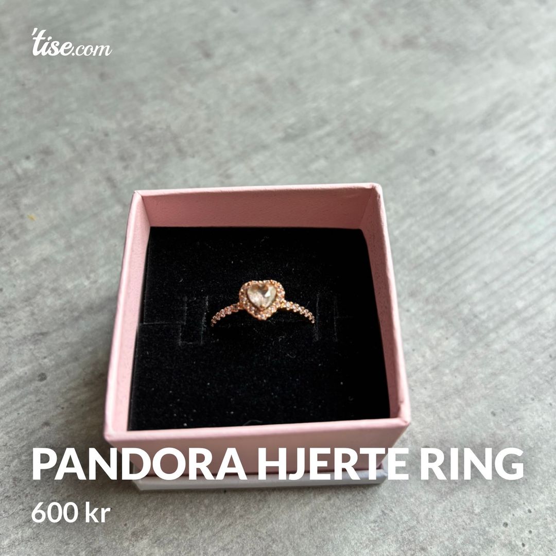 Pandora hjerte ring