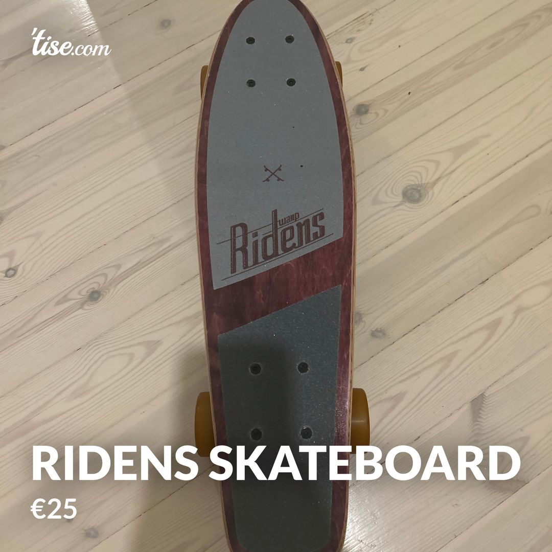 Ridens skateboard