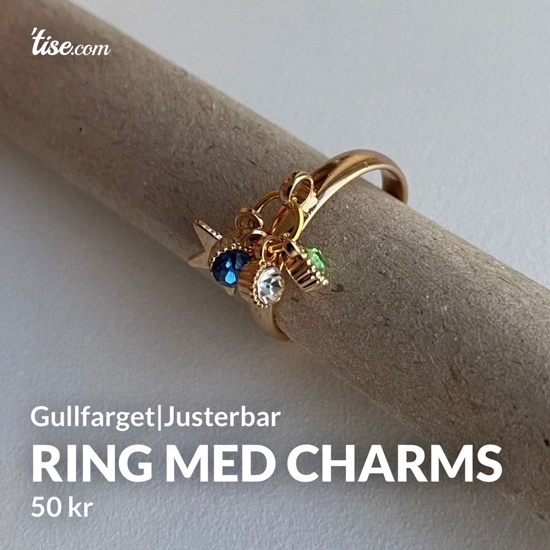 Ring med charms