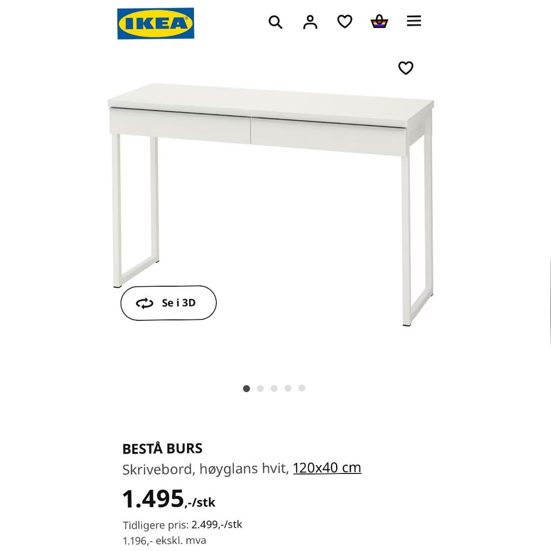 IKEA Skrivebord