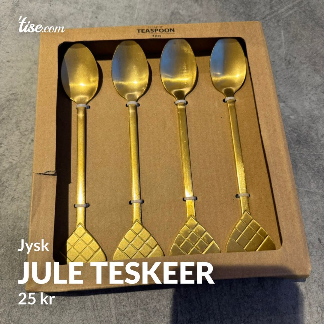 Jule teskeer