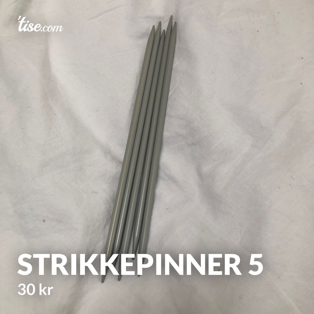 Strikkepinner 5