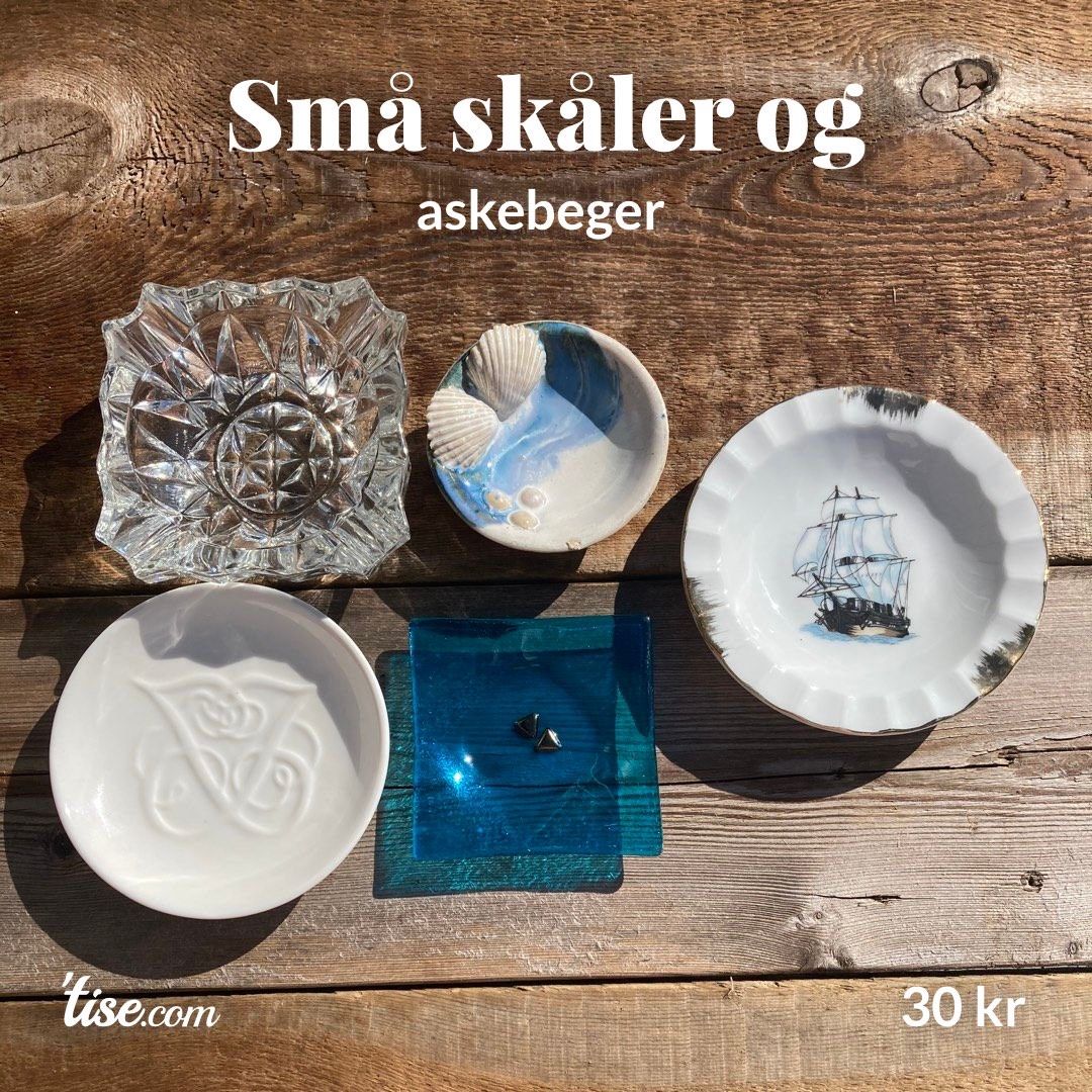 Små skåler og