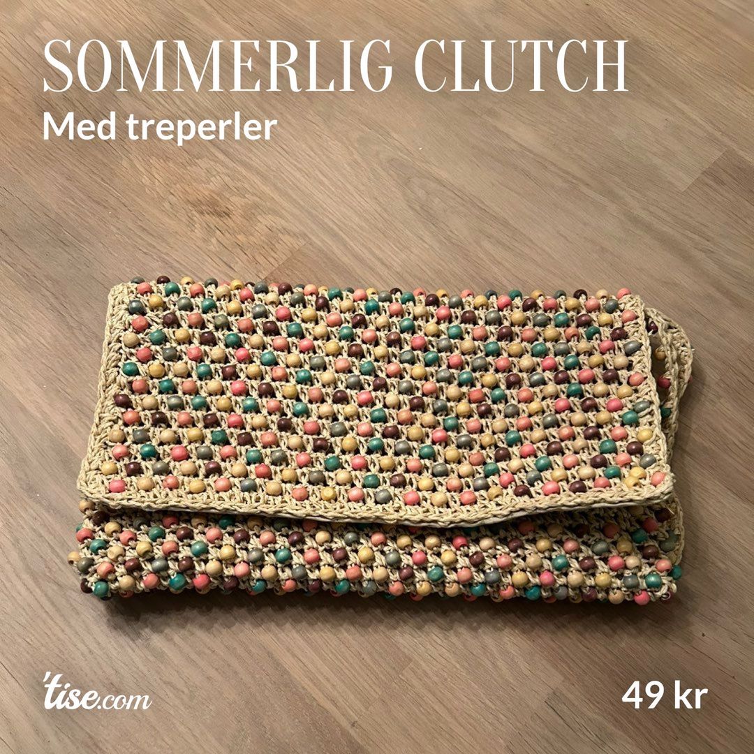 Sommerlig clutch