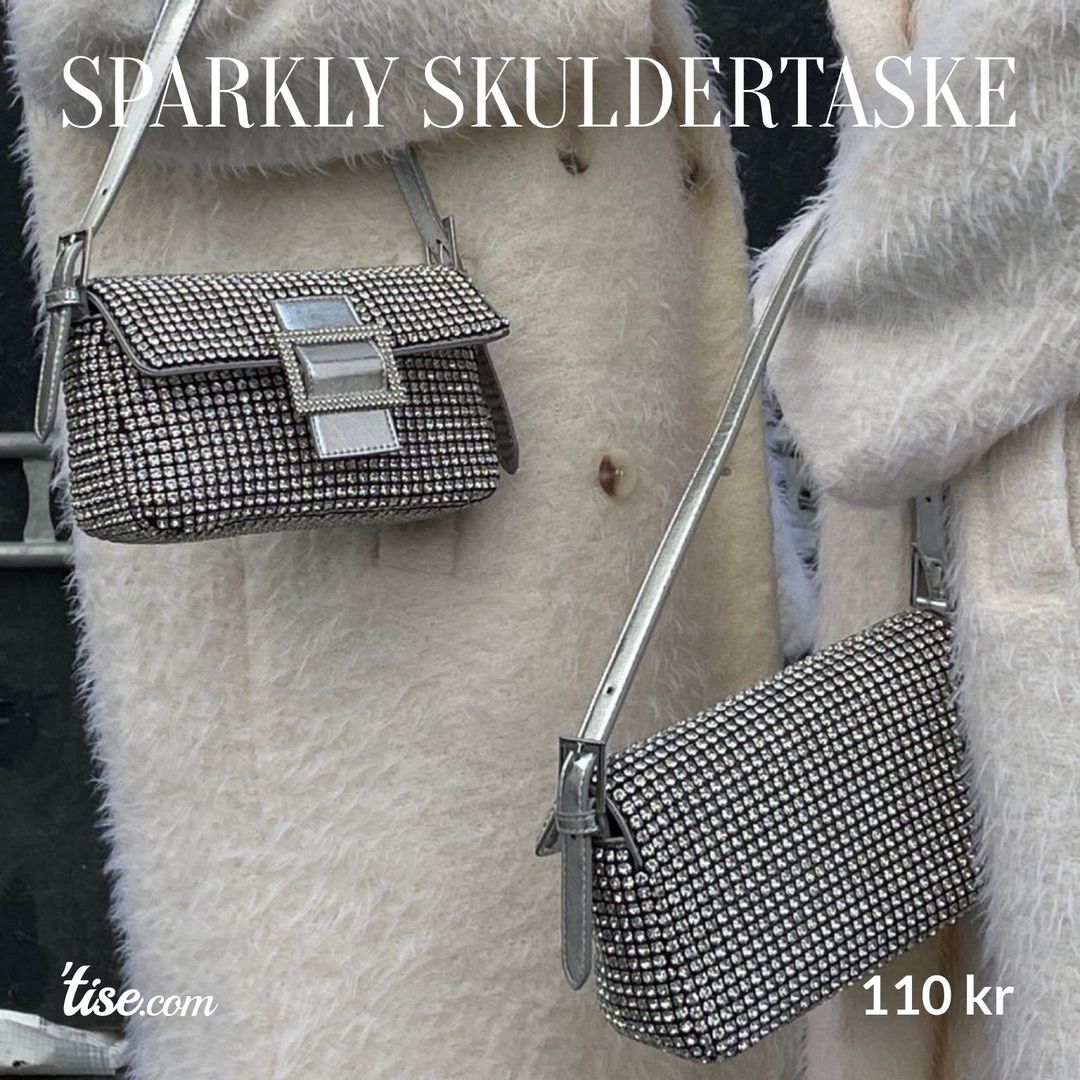 Sparkly skuldertaske