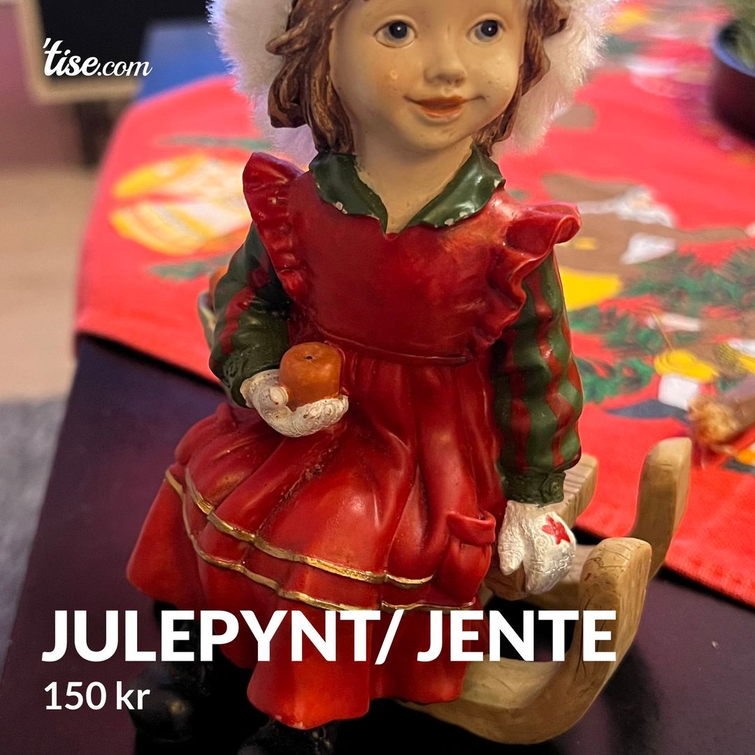 Julepynt/ jente