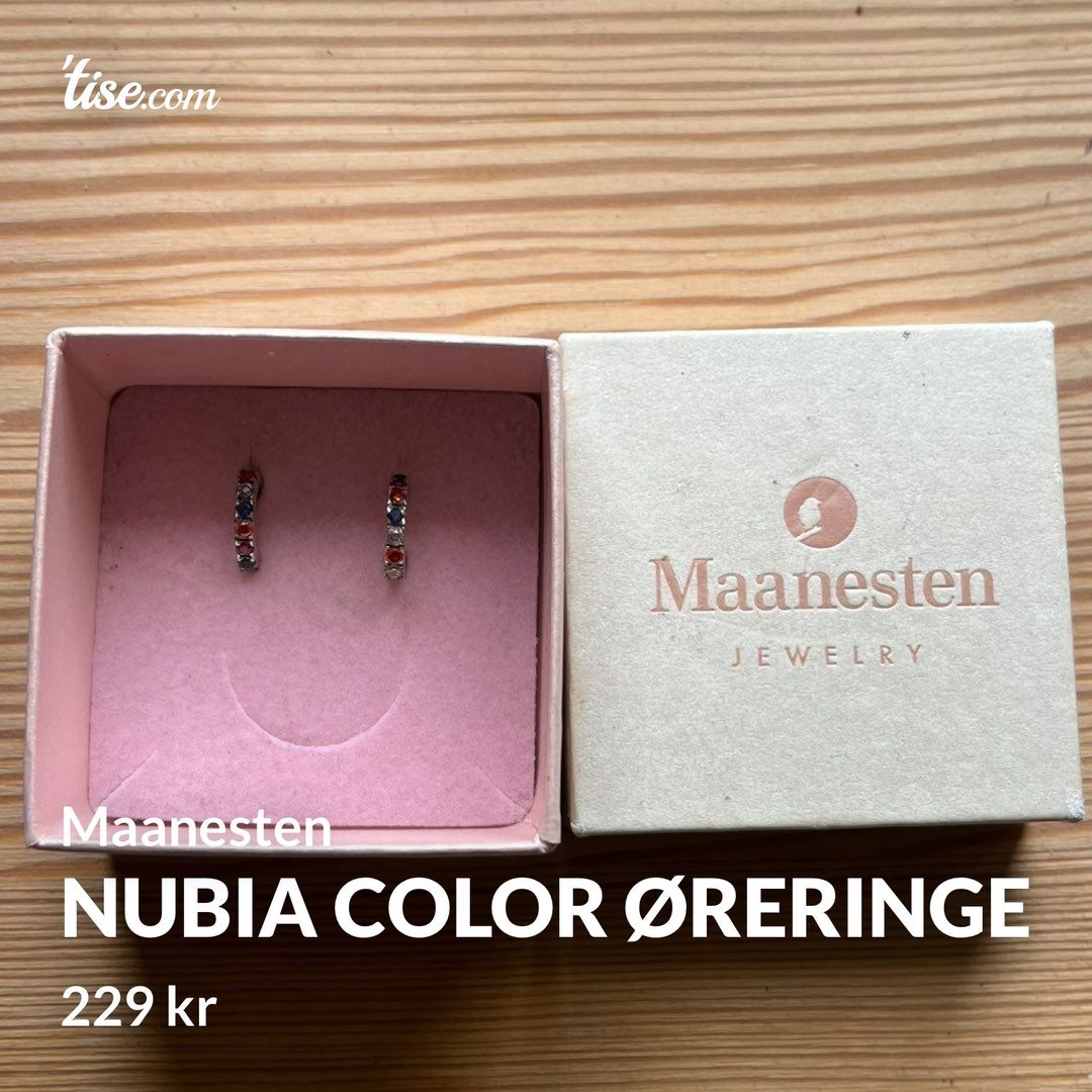 Nubia Color Øreringe