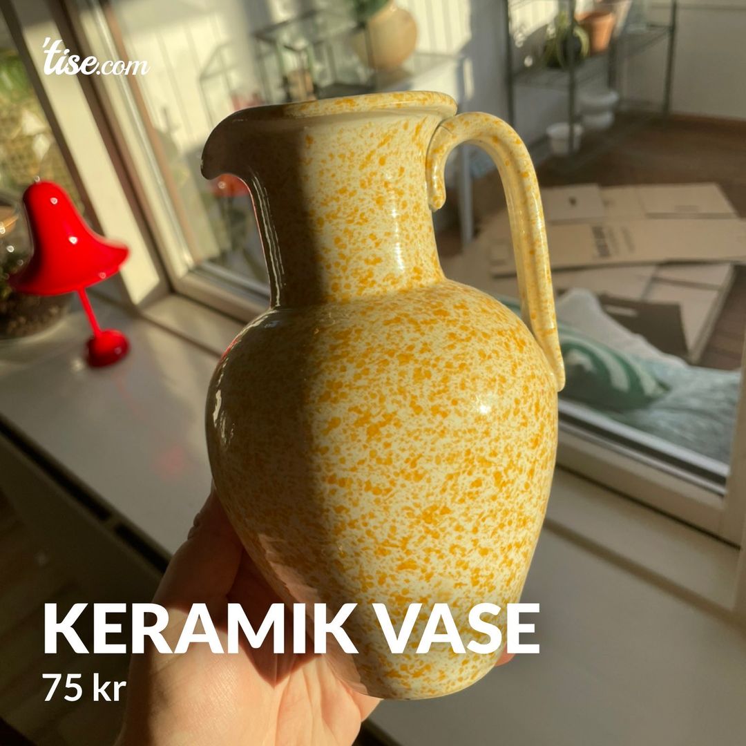 Keramik vase