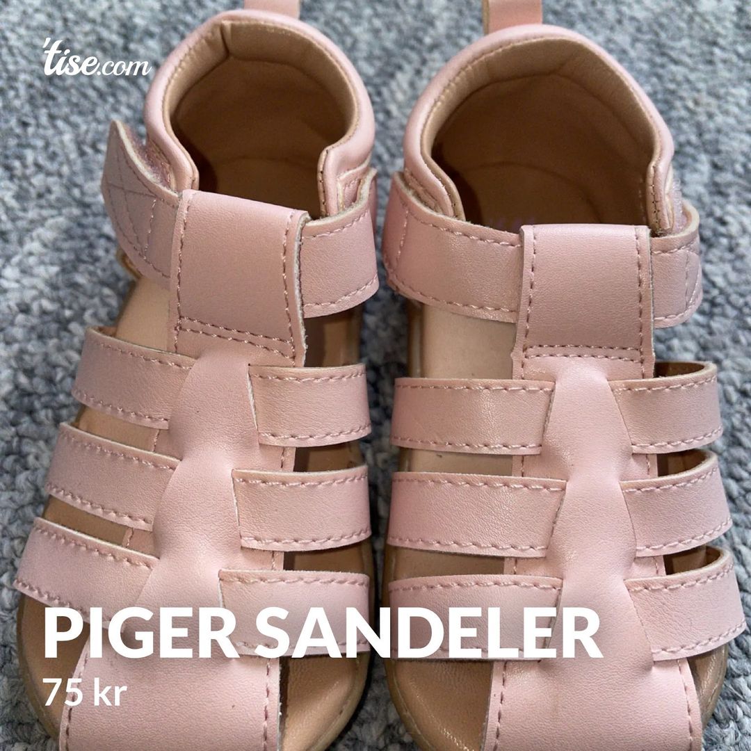 Piger sandeler